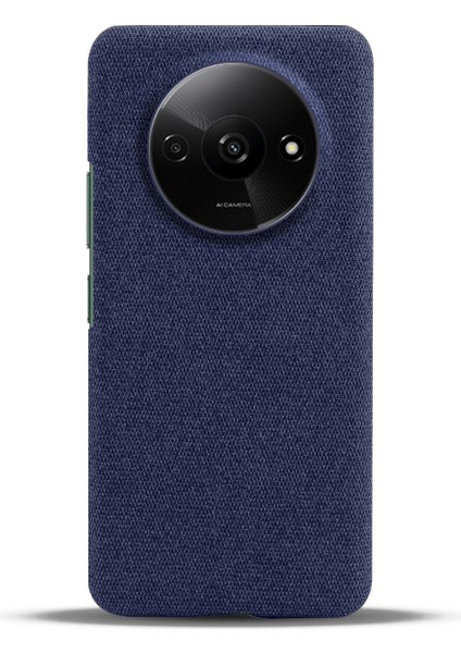 Xiaomi Poco C61 4g Cep Telefonu Kılıfı Kumaş + Pc Düşmeye Dayanıklı Kapak-Mavi Için (Yurt Dışından) fiyatları