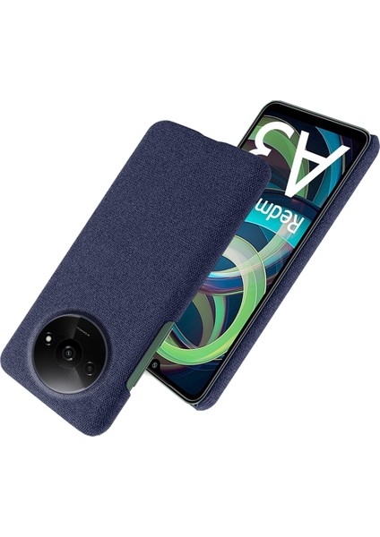 Xiaomi Poco C61 4g Cep Telefonu Kılıfı Kumaş + Pc Düşmeye Dayanıklı Kapak-Mavi Için (Yurt Dışından) indirimleri