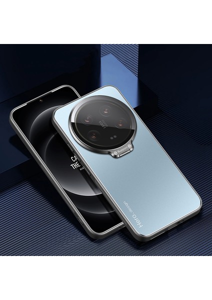 Xiaomi 14 Ultra Telefon Kılıfı Için Manyetik Gizli Kickstand Arka Kapak Tam Lens Koruma-Mavi (Yurt Dışından) indirimleri