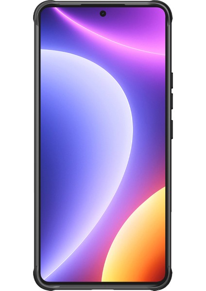 Xiaomi Poco F6 5g Kılıf Pc+Tpu Slayt Kamera Kapağı Telefon Kapağı-Siyah (Yurt Dışından) fırsatları