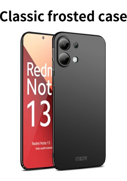 Xiaomi Redmi Note 13 Pro 4g Kılıf Çizilmez Pc Telefon Kapağı-Kırmızı (Yurt Dışından) fiyatları