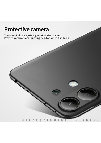 Xiaomi Redmi Note 13 Pro 4g Kılıf Çizilmez Pc Telefon Kapağı-Kırmızı (Yurt Dışından) fırsatları