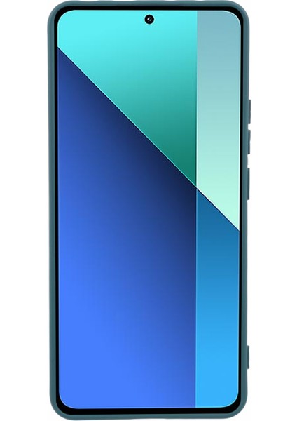 Xiaomi Redmi Note 13 Pro 4g 2.0mm Arc Edge Tpu Telefon Kılıfı-Gece Yarısı Yeşili Için Cep Telefonu Kapağı (Yurt Dışından)