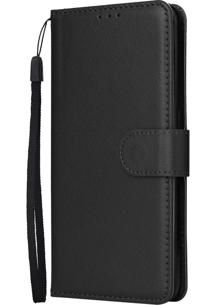 Xiaomi Redmi Note 12 Pro 5g Cüzdan Kılıf Deri Çizilmeye Dayanıklı Stand Kapağı-Siyah (Yurt Dışından) indirimleri