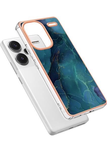 Xiaomi Redmi Note 13 Pro+5g Telefon Kılıfı Galvanik Kenar Imd Tpu Kapak-Yeşil (Yurt Dışından) modelleri