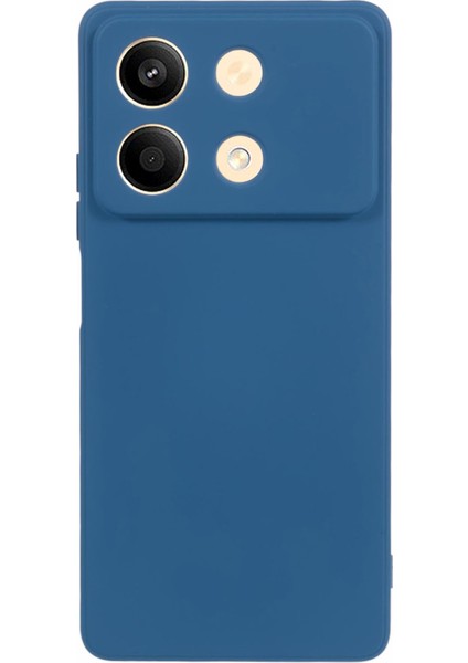Xiaomi Redmi Note 13R Pro 5g Kılıf Fiber Astar Çizilmeye Dayanıklı Tpu Telefon Kapağı-Safir (Yurt Dışından)