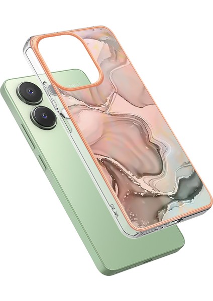 Xiaomi Redmi Note 13 4g Kılıf Galvanik Ince Tpu Telefon Kapağı-Pembe (Yurt Dışından) modelleri