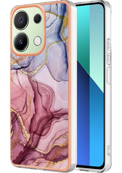 Xiaomi Redmi Note 13 4g Kılıf Galvanik Ince Tpu Telefon Kapağı-Gül Altın Için (Yurt Dışından)