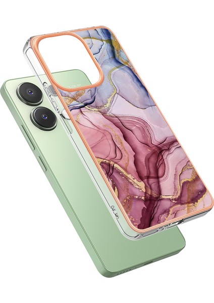 Xiaomi Redmi Note 13 4g Kılıf Galvanik Ince Tpu Telefon Kapağı-Gül Altın Için (Yurt Dışından) modelleri