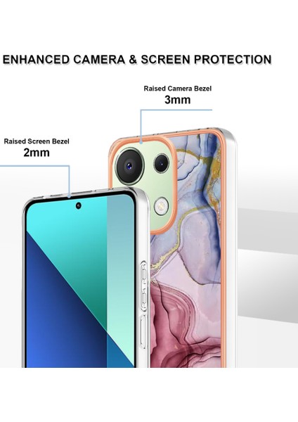 Xiaomi Redmi Note 13 4g Kılıf Galvanik Ince Tpu Telefon Kapağı-Gül Altın Için (Yurt Dışından) fırsatları