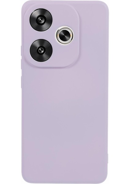 Xiaomi Poco F6 5g Telefon Kılıfları Için Darbeye Dayanıklı Fiber Astar Tpu Telefon Kapağı-Mor (Yurt Dışından)