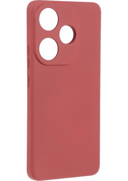 Xiaomi Poco F6 5g Telefon Kılıfları Için Darbeye Dayanıklı Fiber Astar Tpu Telefon Kapağı-Alıç Kırmızı (Yurt Dışından) modelleri