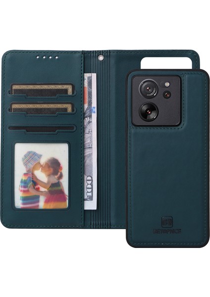 Xiaomi Redmi K60 Ultra Darbeye Dayanıklı Kılıf Çıkarılabilir 2'si 1 Arada Pu Deri Telefon Kılıfları-Mavi (Yurt Dışından) fiyatları