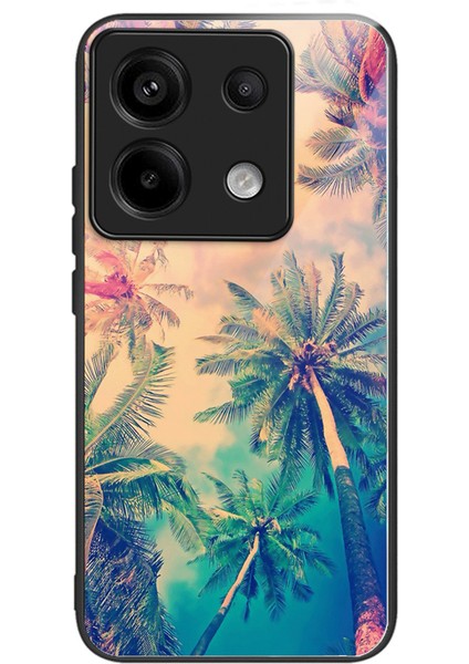 Xiaomi Redmi Note 13 Pro 5g Kılıf Desen Baskı Temperli Cam Tpu Telefon Kapak-Stil H Için (Yurt Dışından)