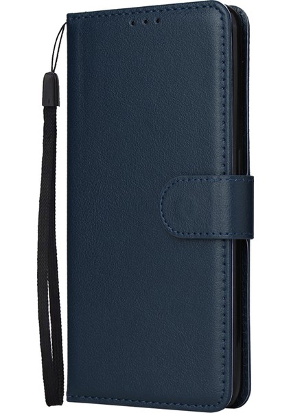 Xiaomi Redmi Note 12 Pro 5g Cüzdan Kılıf Deri Çizilmeye Dayanıklı Stand Kapağı-Mavi (Yurt Dışından) indirimleri