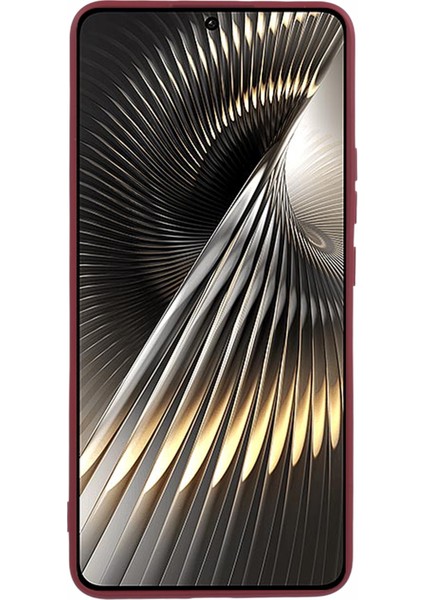 Xiaomi Poco F6 5g Telefon Kılıfları Için Darbeye Dayanıklı Fiber Astar Tpu Telefon Kapağı-Şarap Kırmızı (Yurt Dışından) fiyatları