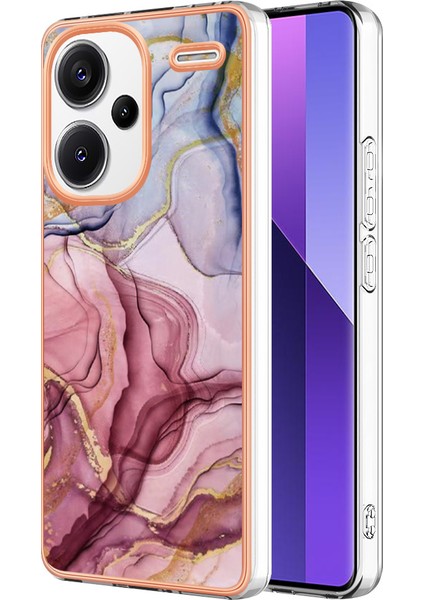 Xiaomi Redmi Note 13 Pro+5g Telefon Kılıfı Galvanik Kenar Imd Tpu Kapak-Gül Altın Için (Yurt Dışından)