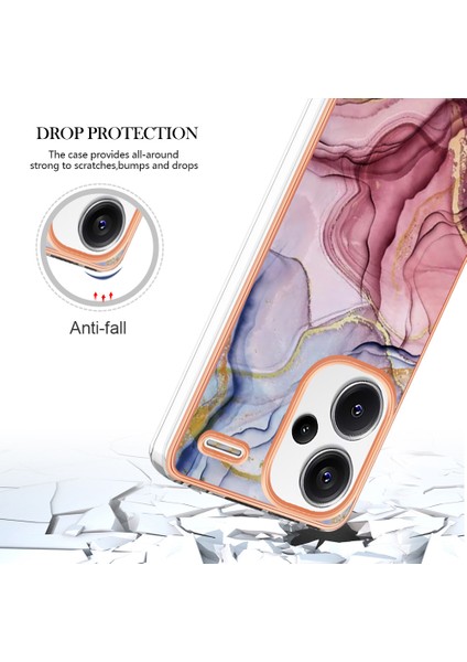 Xiaomi Redmi Note 13 Pro+5g Telefon Kılıfı Galvanik Kenar Imd Tpu Kapak-Gül Altın Için (Yurt Dışından) indirimleri