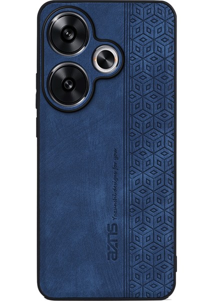 Xiaomi Poco F6 5g Kılıf Pu Deri Kaplamalı Tpu Baskılı Telefon Kapağı-Mavi Için (Yurt Dışından) fırsatları