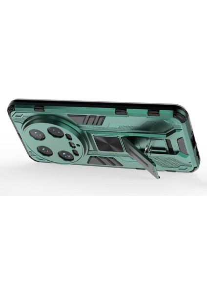Xiaomi 14 Ultra Cep Telefonu Kılıfı Için Pc+Tpu Kickstand-Yeşil ile Çizilmeye Dayanıklı Kabuk (Yurt Dışından) modelleri