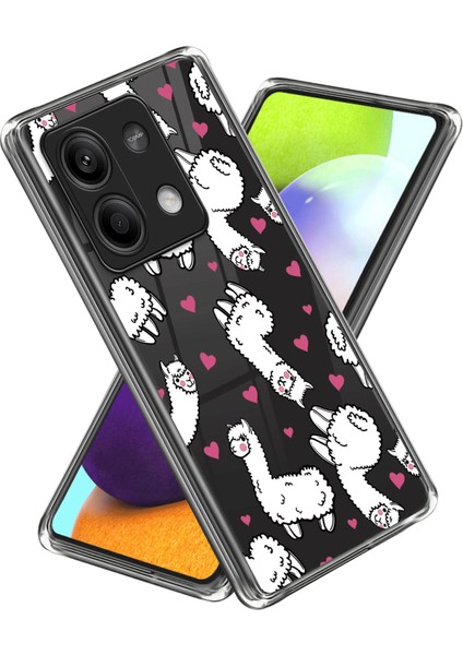 Xiaomi Redmi Note 13 5g Tpu Kılıf Için Slim-Fit Desen Baskı Telefon Arka Koruyucu-Stil H (Yurt Dışından)