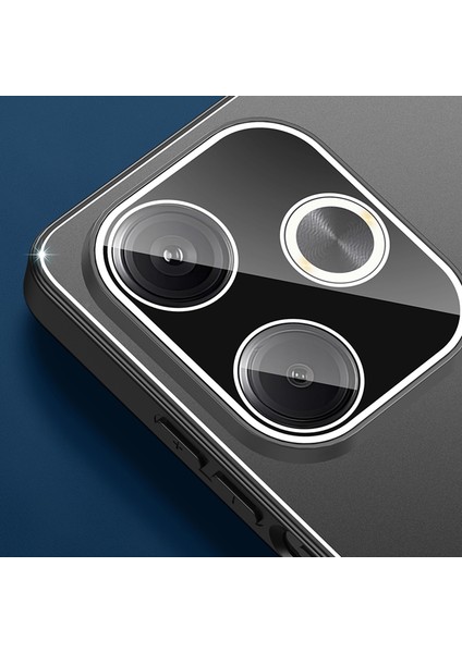 Xiaomi Poco F6 5g Darbeye Dayanıklı Metal+Pc+Tpu Telefon Kapağı-Siyah+Fırçalı Siyah Için Mat Kılıf (Yurt Dışından) indirimleri