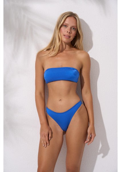 Soft Çıkarılabilir Ped Straplez Bikini Takımı