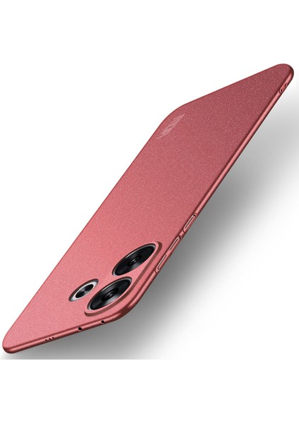 Xiaomi Poco F6 5g Telefon Kılıfı Parmak Izi Önleyici Pc Telefon Arka Kapak-Kırmızı (Yurt Dışından)