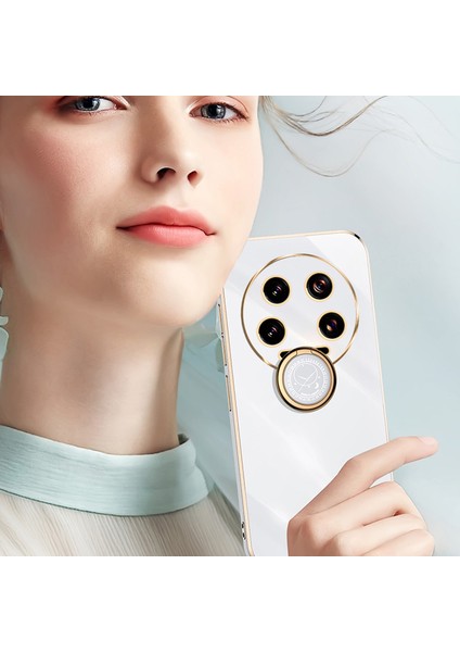 Xiaomi 14 Ultra Tpu Kılıf Halka Tutucu Kickstand-Kırmızı ile Galvanik Telefon Kapağı Için (Yurt Dışından) fırsatları