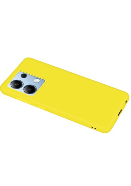 Xiaomi Redmi Note 13 4g Parmak Izi Önleyici Telefon Kabuğu Mat Cep Telefonu Arka Kapak-Sarı Için (Yurt Dışından) modelleri