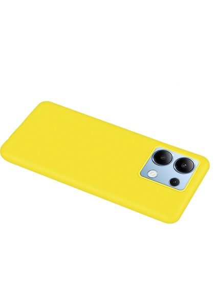 Xiaomi Redmi Note 13 4g Parmak Izi Önleyici Telefon Kabuğu Mat Cep Telefonu Arka Kapak-Sarı Için (Yurt Dışından) fırsatları