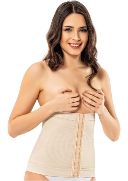 Agraflı Çift Taraflı Silikonlu Bel Korse fiyatları