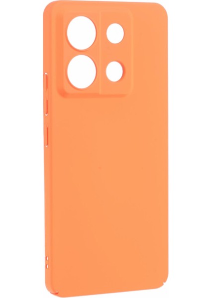 Xiaomi Redmi Note 13 Pro 5g Darbeye Dayanıklı Kılıf Cilt Dokunuşu Ka Pc Cep Telefonu Kapağı-Turuncu (Yurt Dışından) modelleri