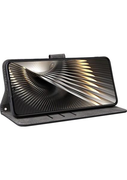 Xiaomi Poco F6 5g Kılıf Için Rfıd Engelleme Kart Tutucu Bilek Kayışı ile Koruyucu Kapak-Siyah (Yurt Dışından) fırsatları