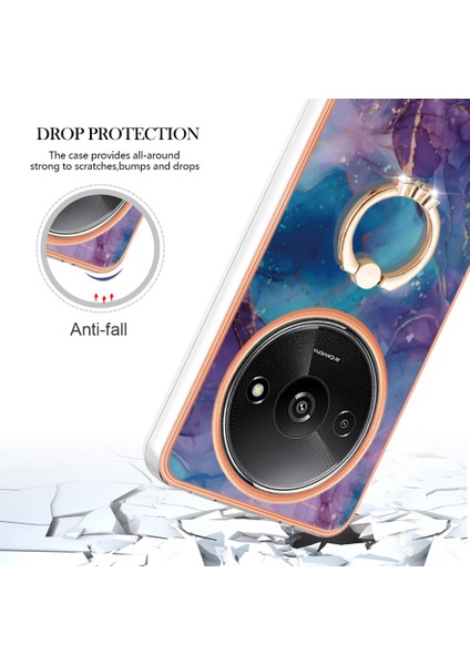 Xiaomi Poco C61 4g Ince Kılıf 2.0mm Kickstand Tpu Telefon Kapağı-Mor Için (Yurt Dışından) indirimleri