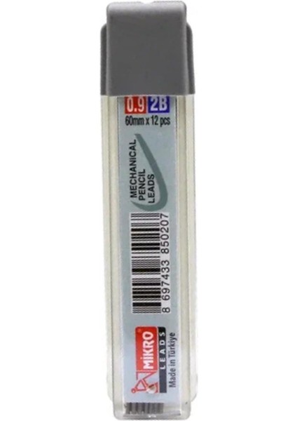 M 600 2b 60 mm 0 9 Kalem Ucu 6 Tüp modelleri