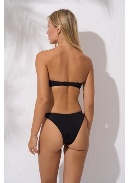 Soft Çıkarılabilir Ped Straplez Bikini Takımı