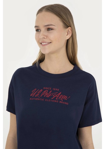 Yeni Koza 1832186 Grop Us Polo Assn Kadın T-Shirt Lacivert fiyatları