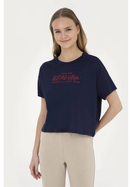 Yeni Koza 1832186 Grop Us Polo Assn Kadın T-Shirt Lacivert modelleri