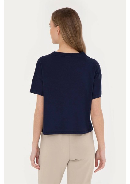 Yeni Koza 1832186 Grop Us Polo Assn Kadın T-Shirt Lacivert indirimleri