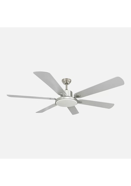 Grecale LED Mat Krom 148 cm Tavan Vantilatörü