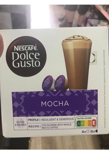 Nescafe Dolce Gusto Mocha 16 Kapsül Kahve