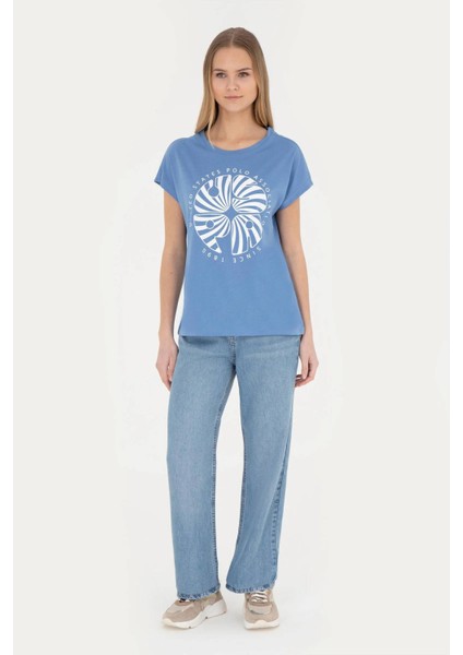 Yeni Koza 1832036 Gost Us Polo Assn Kadın T-Shirt Koyu Mavi fırsatları