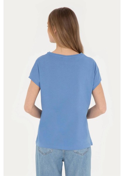 Yeni Koza 1832036 Gost Us Polo Assn Kadın T-Shirt Koyu Mavi indirimleri