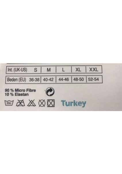 Lazer Kesim Slip Külot