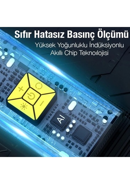 ST-9620B Dijital LED Işıklı Taşınabilir Şarjlı Araç Lastik Hava Şişirme Pompası