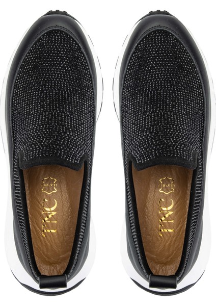 Kadın Deri Siyah Sneakers & Spor Ayakkabı 775 Y-4064 Bn Ayk Y24 Sıyah