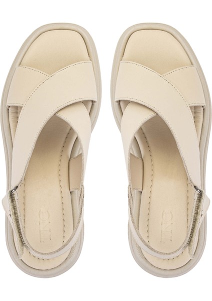 Kadın Hakiki Deri Bej Topuklu Sandalet 878 1118 Bn Sndlt Y24 Bej Dr indirimleri