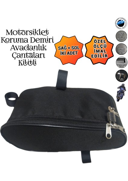 Motorsiklet Koruma Demiri Çantaları Yan Avadanlık Kilitli fiyatları