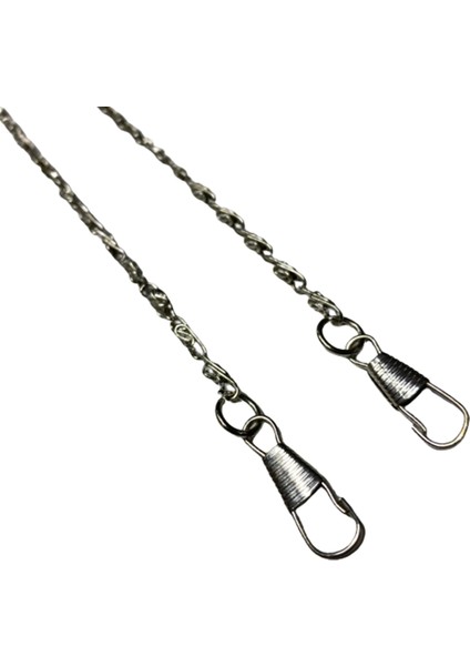 Metal Kancalı Çanta Zinciri Tilki Kuyruğu 120 cm ZNX01